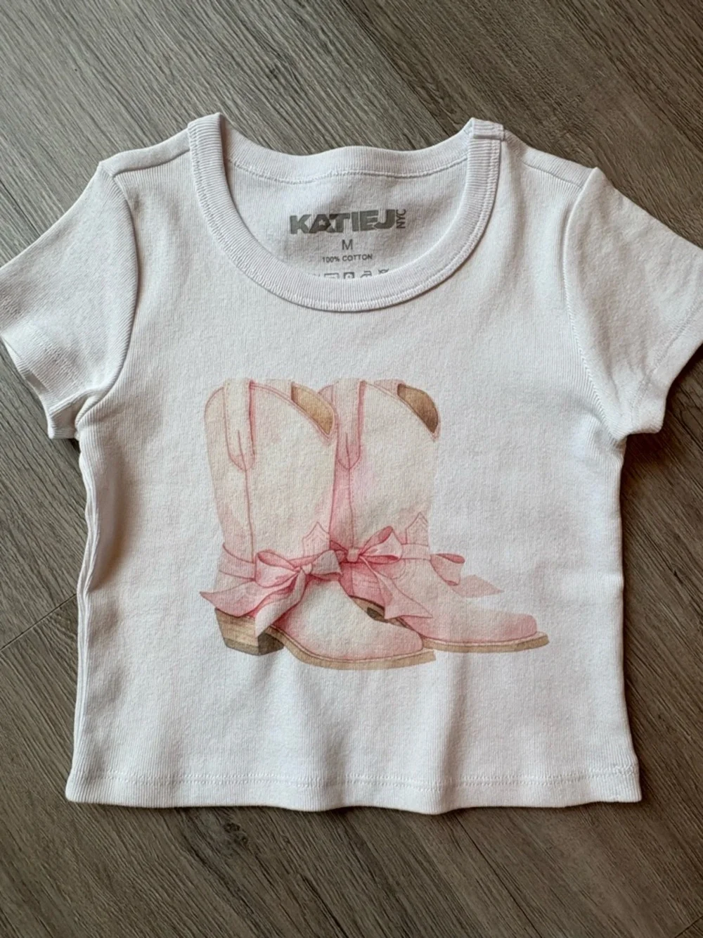Katie J NYC Girls Short Sleeve Tees Lot, Size Medium Tween - Picture 7 of 8
